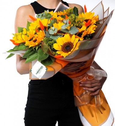 Ay Çiçeği Buketi