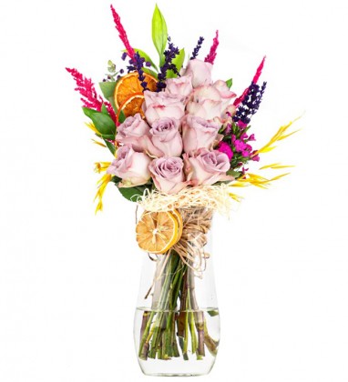 Lüx Lilac Gül Tasarımı